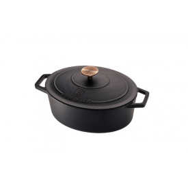 Кастрюля чугунная 4,6 л Berlinger Haus Black Royal Collection (BH-6494)