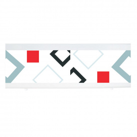 Экран под ванну The MIX Малыш Art 150 см Белый