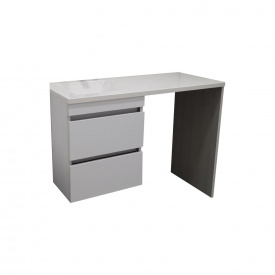 Подвесная пластиковая тумба The MIX Lego с выдвижными ящиками 110 см Белый