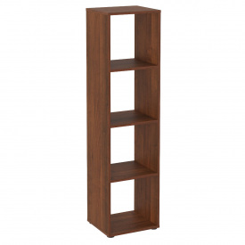 Шкаф книжный Компанит КШ-23 Орех экко 37,4х33х145 см
