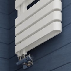 Полотенцесушитель водяной Terma Warp S 1110x500 White mat Киев