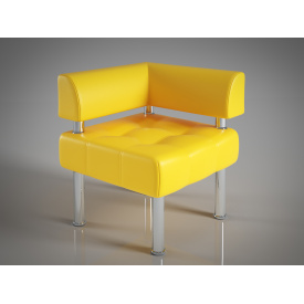 Угол Тонус Sentenzo 600x600x700 желтый