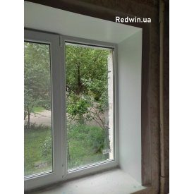 Металлопластиковые окна в квартиру или дом, белые окна и под дерево