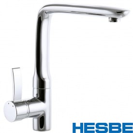 Смеситель для кухни Ухо на гайке HESBE ALASKA (Chr-018)