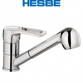 Смеситель для кухни елка с лейкой HESBE HANSBERG (Chr-014)