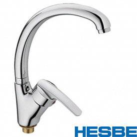 Смеситель для кухни Ухо на гайке HESBE AGAT Chr-777 (nut)