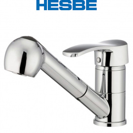 Смеситель для кухни елка с лейкой HESBE FOCUS (Chr-014)