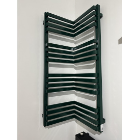 Полотенцесушитель водяной Terma Incorner 1005x350 RAL 6005(зеленый)