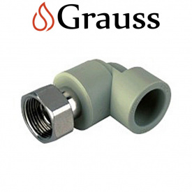 Grauss Кут з накидною гайкою внутрішнє різьблення d20*1/2"в, Німеччина