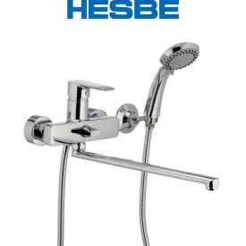 Змішувач для ванни HESBE Columbia EURO (Chr-006)