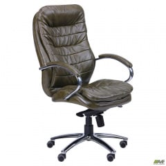 Офисное кресло AMF Valencia-HB Механизм MB Мадрас олива Киев