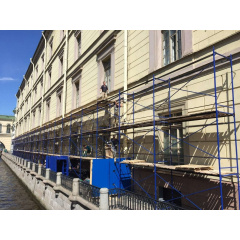 Фасадні рамні риштування комплектація 10 х 6 (м) Стандарт Слов'янськ