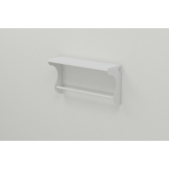 Полка настенная Ferrum-decor Юзиби 270x500x150 металл Белый ДСП Белое 16 мм (UZI0008) Балаклея