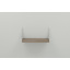 Полка настенная Ferrum-decor Ханди 2 240x700x240 металл Белый ДСП Сонома Трюфель 16 мм (XND0054) Михайловка