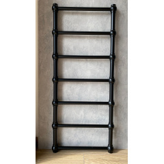 Рушникосушка електрична Terma Retro 800x504 Black mat тен MOA Королево