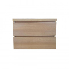 Подвесная пластиковая тумба The MIX Лями Wood 4236-oak mat ламинация под умывальник 50 см Дуб Новомосковск