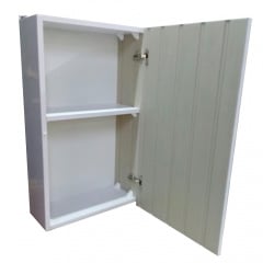 Шкафчик пластиковый для ванной комнаты без ручки Mikola-M 50 см Белый Черкассы