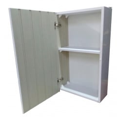 Шкафчик пластиковый для ванной комнаты без ручки Mikola-M 50 см Белый Черкассы