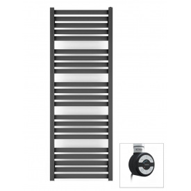 Рушникосушка електрична Terma Marlin 1185x430 Black mat тен MOA