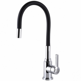 Смеситель для кухни DOMINO ELLIPSE DCC-203L-Black