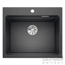 Гранитная кухонная мойка Blanco Silgranit Etagon 6 525890 антрацит