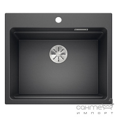 Гранитная кухонная мойка Blanco Silgranit Etagon 6 525890 антрацит Білгород-Дністровський