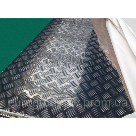 Лист алюмінієвий рифлений 2 мм (1000х2000 мм)