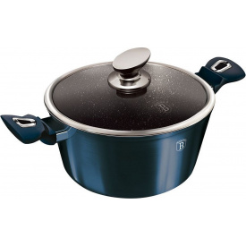 Кастрюля с крышкой Berlinger Metallic Line AQUAMARINE Edition 2,2 л (BH-1878)