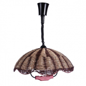 Люстра кухонная с ручкой Brille 60W E27 Черный