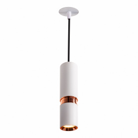 Люстра подвесная в стиле лофт Sirius PRD 4631-P WT CF MR16 60 Вт