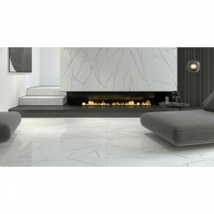 Плитка керамогранитная Stargres Prestige Rect Pol 600x1200x10 мм Біла Церква