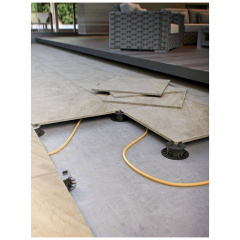 Плитка керамогранитная Stargres Pietra Serena Cream Rect 600x600x20 мм Ізюм