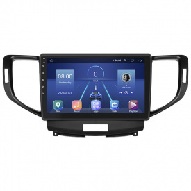 Штатная магнитола Lesko Honda Accord VIII 2007-2011 9" 6/128Gb 4G Wi-Fi GPS Top (10333-52916)