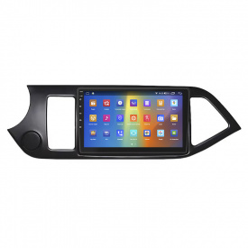 Штатная магнитола Lesko Kia Picanto II 2011-2015 IPS 9" 4/64Gb CarPlay 4G Wi-Fi GPS Prime (10525-53120)
