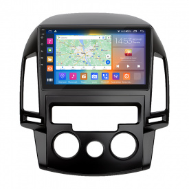 Штатная магнитола Lesko 9" Hyundai i30 I 2007-2010 4/64Gb CarPlay 4G Wi-Fi GPS Prime (9972-47706)
