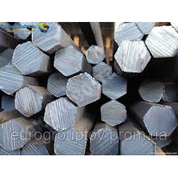 Шестигранник алюминиевый Д16Т 17 мм без покрытия