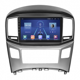 Штатная магнитола Lesko Hyundai Grand Starex I Рестайлинг 2015-2018 9" 6/128Gb 4G Wi-Fi GPS Top (10491-51882)