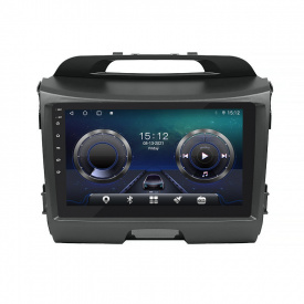 Штатная магнитола Lesko для Kia Sportage III Рестайлинг 2014-2016 9" 4/32Gb/ 4G/ Wi-Fi/ CarPlay Premium