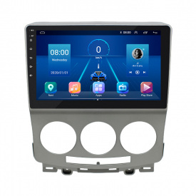 Штатная магнитола Lesko для Mazda 5 I (CR) Рестайлинг 2007-2010 экран 9" 2/32Gb/ 4G/ Wi-Fi Premium GPS Android