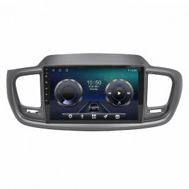 Штатная автомагнитола Lesko для Kia Sorento (2014-2019 гг.) 10" 4+64 Gb 4G+CarPlay GPS Android