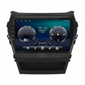 Штатная автомобильная магнитола Lesko Hyundai Santa Fe (2012-2018 гг) 9" 4+32GB 4G+CarPlay Android Premium
