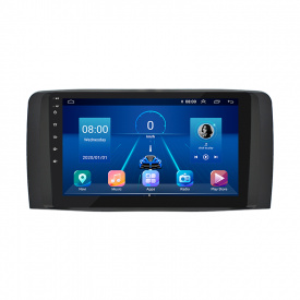 Штатная магнитола Lesko Mercedes-Benz R-Класс I 2005-2007 9" 2+32Gb 4G Premium Wi-Fi GPS (9602-34744)