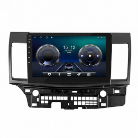 Штатная автомагнитола Lesko Mitsubishi Lancer X (2007-2017 гг.) 10.1" 2+32 Gb 4G Premium GPS Android