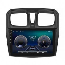 Штатная магнитола Lesko Renault Logan II 2012-2018 10" 4/64Gb/ 4G/ Wi-Fi/ CarPlay Premium Android (9820-35639)