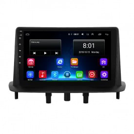 Штатная магнитола Lesko Renault Fluence I 2009-2013 9" 4/32Gb/ 4G/ Wi-Fi/ CarPlay Premium Android (9826-35613)