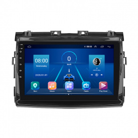 Штатная магнитола Lesko 9" Toyota Previa III XR50 2006-2019 4/32Gb 4G Wi-Fi GPS Top (9680-45531)