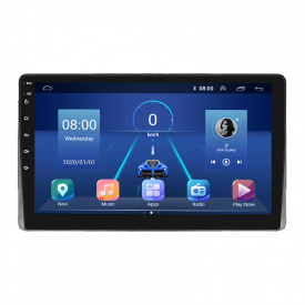 Штатная магнитола Lesko 9" Toyota 4Runner IV Рестайлинг 2005-2009 6/128Gb 4G Wi-Fi GPS Top (9710-43825)