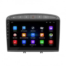 Штатная магнитола Lesko 9" Peugeot RCZ I Рестайлинг 2012-2015 1/16Gb Wi-Fi GPS Base (10105-42361)