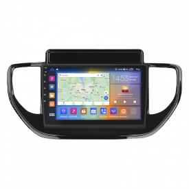 Штатная магнитола Lesko Hyundai Solaris II Рестайлинг 2020-н.в. 9" 4/64Gb CarPlay 4G Wi-Fi GPS Prime (10495-51992)