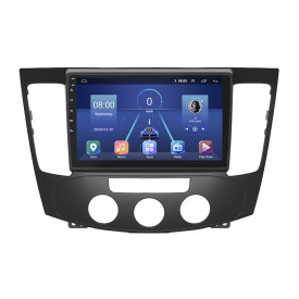 Штатная магнитола Lesko Hyundai Sonata V NF Manual AC 2008-2010 9" 2/32Gb 4G Wi-Fi GPS Top (10721-55612)